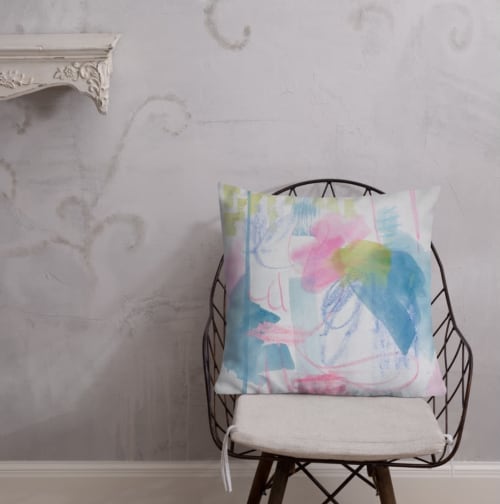 Pillow Eclosion | Cushion in Pillows by By Amelie Art