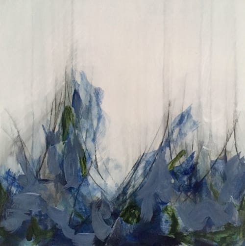 klein Hawks 15 | Oil And Acrylic Painting in Paintings by Lisa Ochowycz