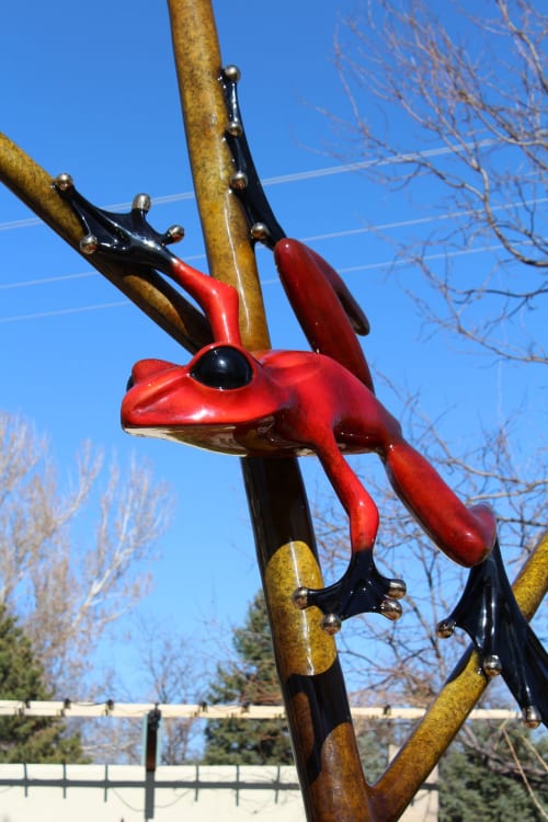 Bamboo by Tim 'Frogman' Cotterill, NSG | Public Sculptures by JK Designs and the National Sculptors' Guild | Mercy Park in Joplin