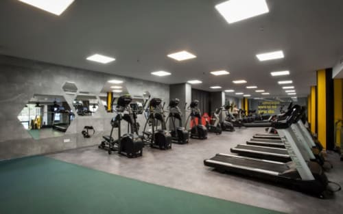 Carbon Fitness Club, Gyms, Interior Design