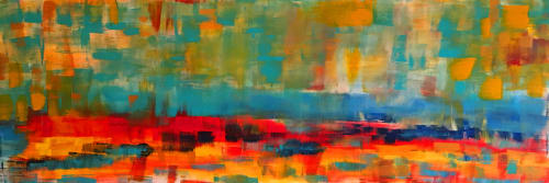 Mid Century Abstract | Paintings by Debby Neal Arts