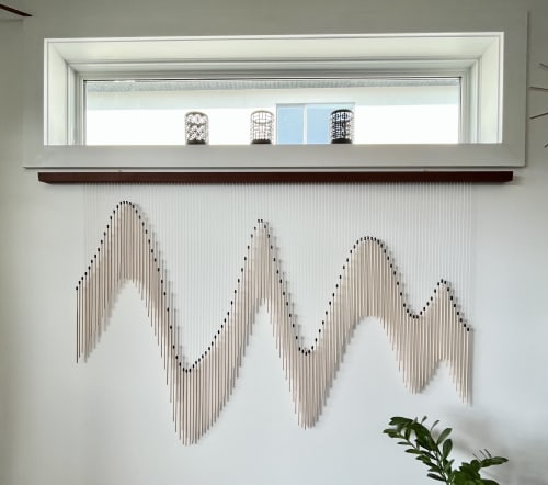 Soundwave Art | Wall Sculpture in Wall Hangings by Lisa Haines