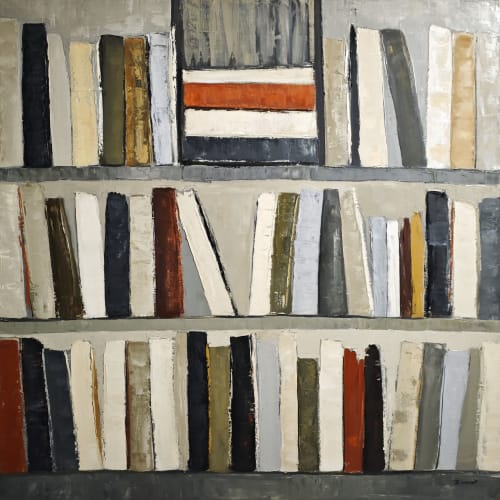 La poursuite de la pensée | Oil And Acrylic Painting in Paintings by Sophie DUMONT.