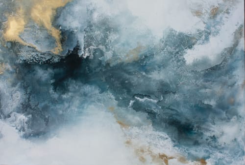 Latitude | Oil And Acrylic Painting in Paintings by Sheryl Daane Chesnut | Dean Day Gallery in Houston