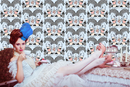 Marie | Wallpaper in Wall Treatments by ART DECOR DESIGNS