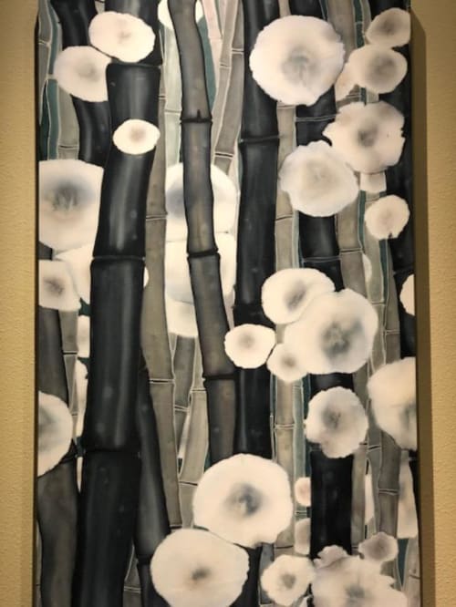 Bamboo Spirits | Oil And Acrylic Painting in Paintings by Cudra Clover