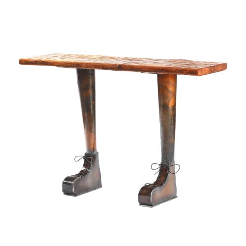 Boots Console Table | Tables by Gatski Metal