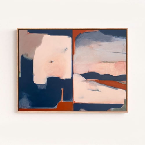 'Shared Aspirations', original painting by Sarah Kelk - SOLD | Oil And Acrylic Painting in Paintings by Sarah Kelk