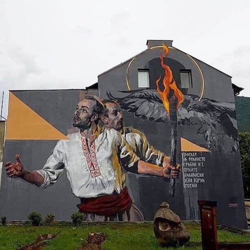 The Torch | Street Murals by ART BY NASIMO