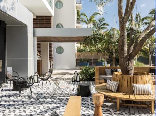 Djembe Side Table | Tables by Pfeifer Studio | Kimpton Angler's Hotel in Miami Beach