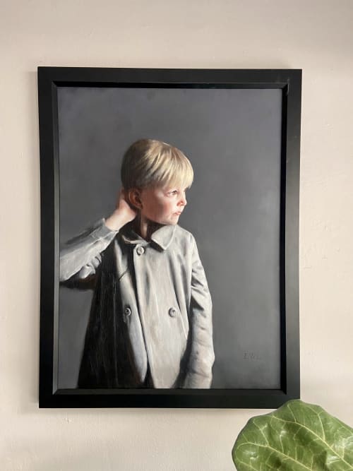 Custom Portrait Painting | Oil And Acrylic Painting in Paintings by Erik Linton