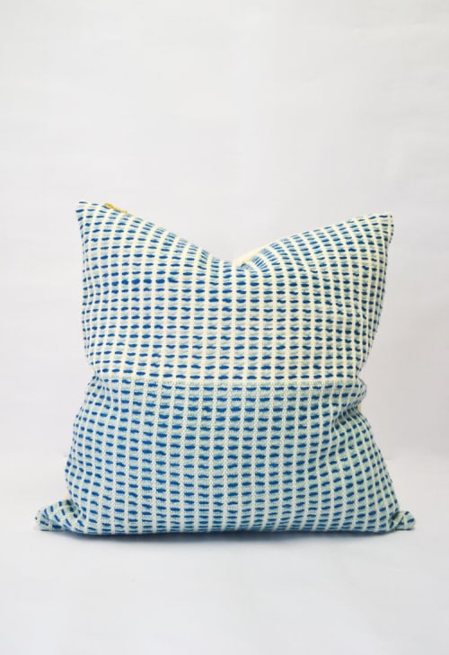 Naidi Blue Pillow Case | Cushion in Pillows by ZUAHAZA