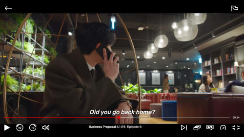 Studio Stirling Nest Egg in K-Drama "Business Proposal" | Chairs by Studio Stirling