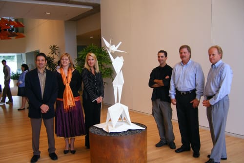 Crane Unfolding | Public Sculptures by KevinBoxStudio | Tokyo Electron in Austin