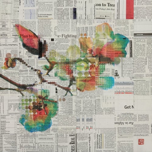 Lakshmi | Mixed Media by Phillip Hua
