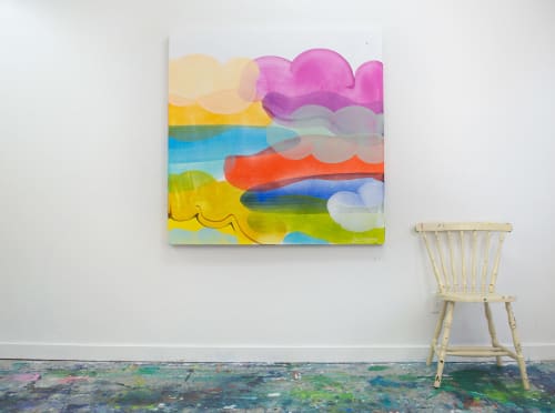A Playground | Paintings by Claire Desjardins