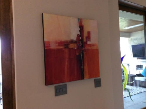 “Crossroads of Here and Now” Painting | Paintings by Jan Griggs