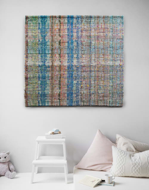 Art Weaving: Hidden | Wall Hangings by Doerte Weber