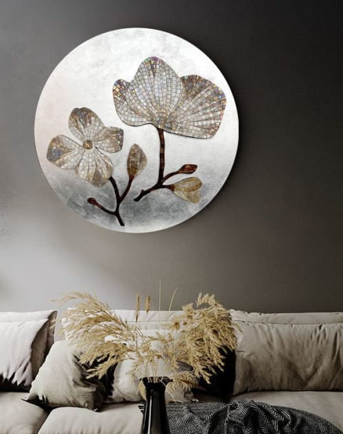 Flower Joy | Wall Sculpture in Wall Hangings by Julia Gorbunova