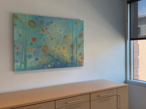 First Light | Paintings by April Willy Fine Art & Illustration | Merchants Bank of Indiana - Carmel Midtown Banking Center in Carmel