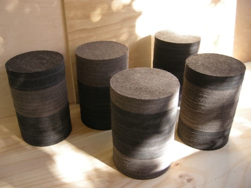 Industrial Felt Tables/Stools | Chairs by Jason Lees Design