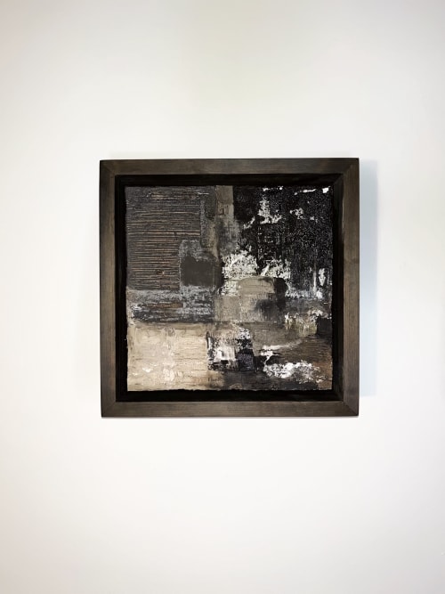 "missing piece" (sold) | Oil And Acrylic Painting in Paintings by VISCERAL HOME STUDIO