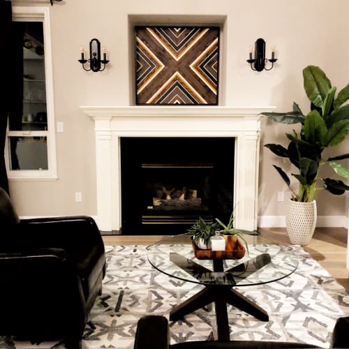 Geometric Wood Art | Wall Hangings by Crate No. 8 Co.