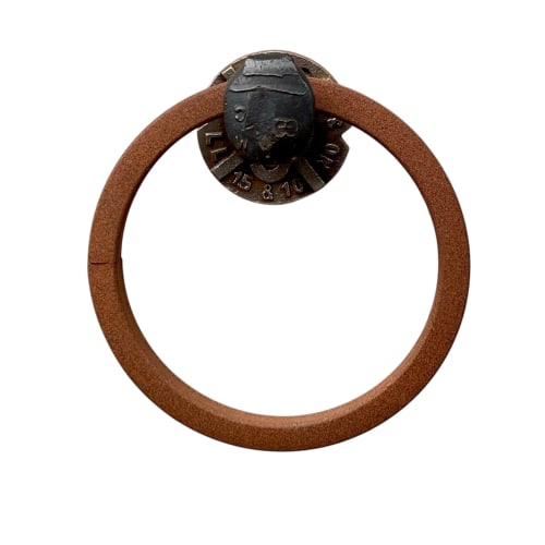 Railroad Spike Towel Ring 6" | Hook in Hardware by RailroadWare Lighting Hardware & Gifts