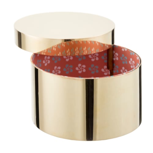Round brass box | Decorative Objects by Bronzetto