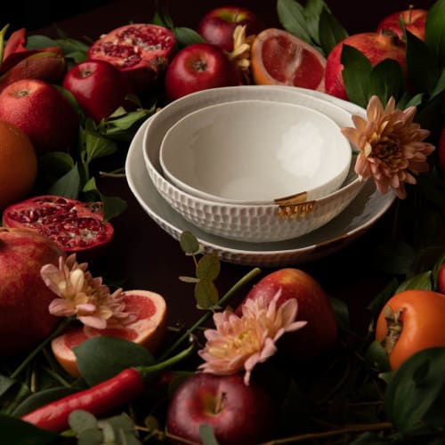 Blanche Bowl, four sizes | Dinnerware by Boya Porcelain