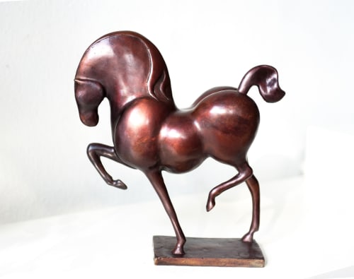 The Star - Horse Sculpture | Sculptures by Ninon Art