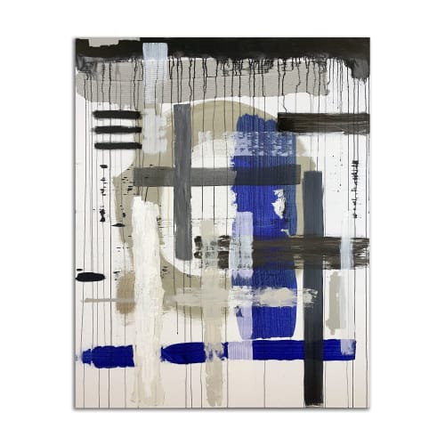 Crossroads No. 11 - Original mixed-media abstract | Mixed Media in Paintings by J. Kent Martin