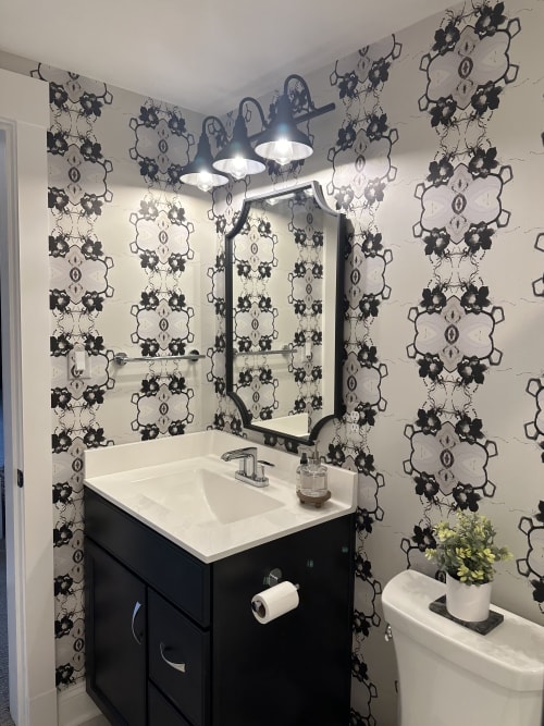 "Notre Dame" wallpaper | Wall Treatments by Amanda M Moody