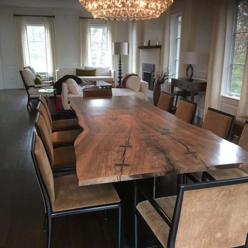 Live Edge Walnut Dining Table | Tables by Paul Charette