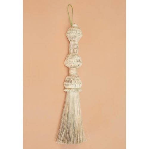 Date Palm Leaf Broom Wall Decor | Wall Sculpture in Wall Hangings by Casa Amarosa