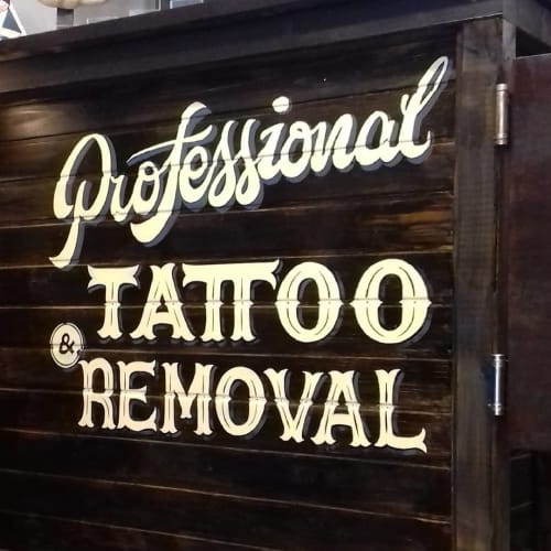 Letterings | Signage by Journeyman Signs (TATCH) | TERCER RAIL TATTOO in Oviedo