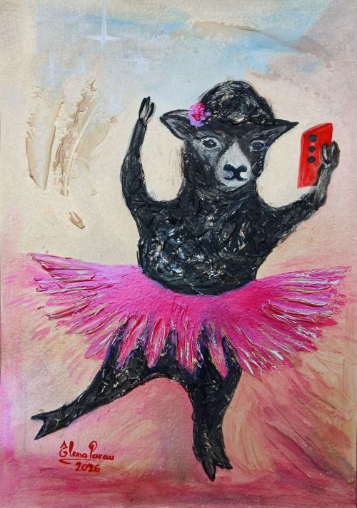 Baila la vida | Paintings by Elena Parau