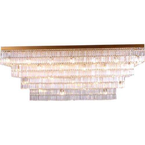 AM4700 RECTANGULAR | Chandeliers by alanmizrahilighting | New York in New York
