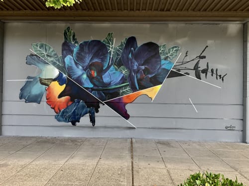 Mural for More Than a Name festival in Seattle WA