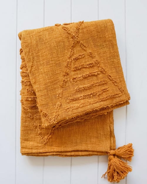Throw Blanket – Clementine – Orche | Linens & Bedding by Rayell | The Organised Housewife in Biggera Waters