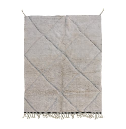 Berber Chic Living Room Rug, Unique Abstract Design, Artisan | Rugs by Marrakesh Decor