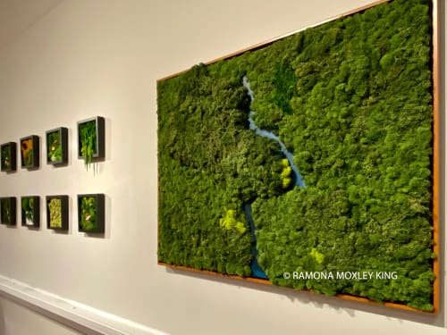 Preserve The Amazon - Just Breathe | Wall Sculpture in Wall Hangings by Mona King