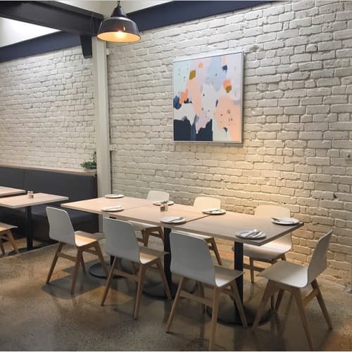 Heights | Paintings by Sarah Kelk | Dough Bros in Hamilton