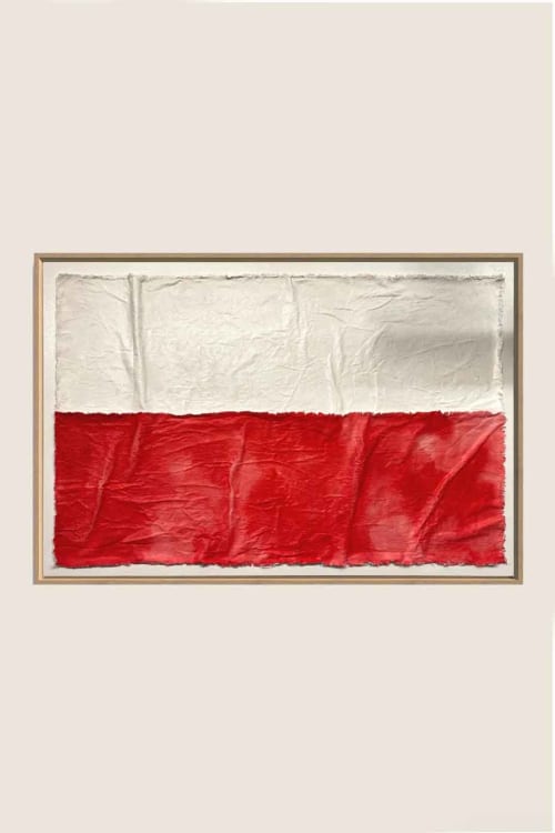 Flags F2436 A | Mixed Media in Paintings by Michael Denny Art, LLC