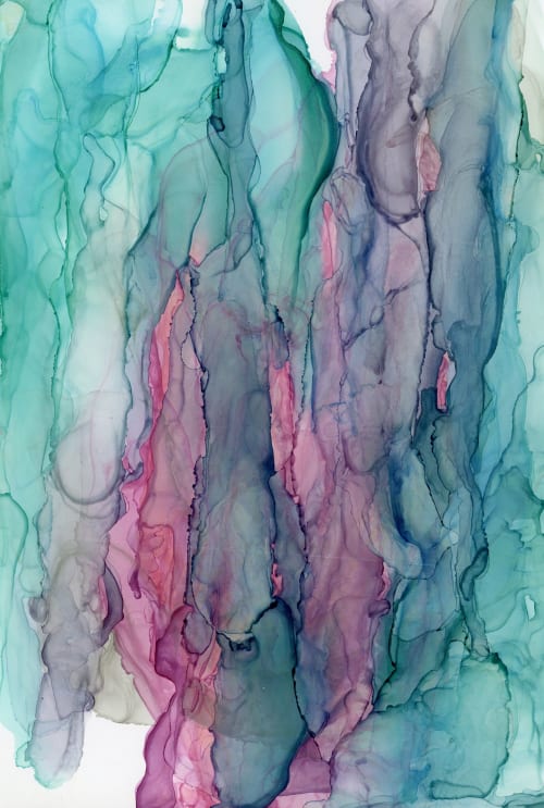 connecting to the magic | abstract original art | Watercolor Painting in Paintings by Megan Spindler
