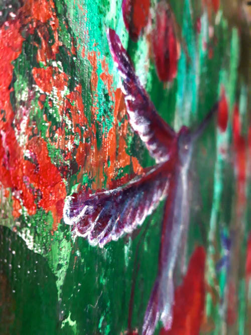 Tropical dream | Oil And Acrylic Painting in Paintings by Elena Parau