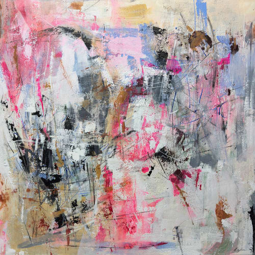 Shifting Seasons | Oil And Acrylic Painting in Paintings by Anastasiia Krykun