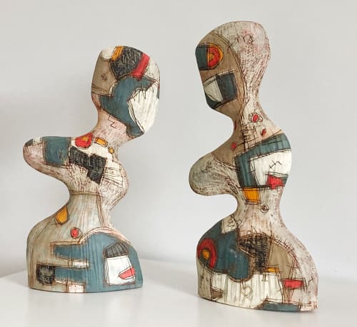 Conversations with Friends | Sculptures by Rebecca Zweibel