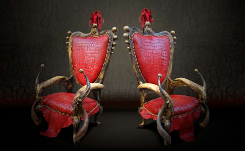 CAROLL | Accent Chair in Chairs by Michel Haillard
