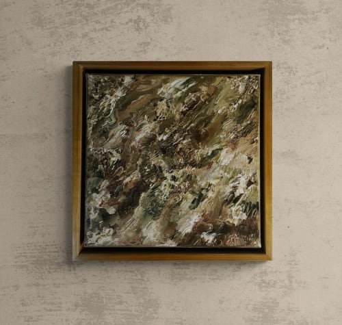 "evolution" (sold) | Oil And Acrylic Painting in Paintings by VISCERAL HOME STUDIO